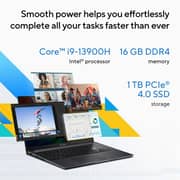 Asus Vivobook 15 (2025) Copilot+PC - 13th Gen / Intel Core i9-13900H / 15.6inch FHD / 1TB SSD / 16GB RAM / Shared Intel Iris Xe Graphics / Windows 11 Home / English & Arabic Keyboard / Indie Black / Middle East Version - [X1505VA-L1696W]