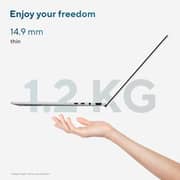 Asus Zenbook 14 (2025) Ultrabook - 2nd Series / Intel Core Ultra 7-255H / 14inch 3K / 1TB SSD / 16GB RAM / Shared Intel Arc Graphics / Windows 11 Home / English & Arabic Keyboard / Ponder Blue / Middle East Version - [UX3405CA-PZ052W]