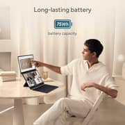 Asus Zenbook Duo (2025) Ultrabook - 2nd Series / Intel Core Ultra 7-255H / 14inch 3K / 1TB SSD / 32GB RAM / Shared Intel Arc Graphics / Windows 11 Home / English & Arabic Keyboard / Inkwell Gray / Middle East Version - [UX8406CA-OLED7]
