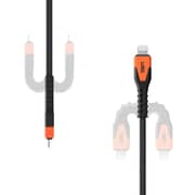 UAG Kevlar Core USB-C To Lightning Cable 1.5m Black/Orange