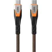 UAG SRGE 3.2 USB-C To USB-C Cable 0.75m Black/Orange