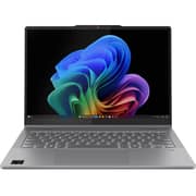 Lenovo IdeaPad 5 14Q8X9 2-in-1 Convertible (2025) Laptop - Snapdragon - X1P-42-100 / 14inch WUXGA / 512GB SSD / 16GB RAM / Shared Qualcomm Adreno GPU Graphics / Windows 11 Home / English & Arabic Keyboard / Luna Grey / Middle East Version - [83GH001QAX]
