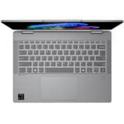 Lenovo IdeaPad 5 14Q8X9 2-in-1 Convertible (2025) Laptop - Snapdragon - X1P-42-100 / 14inch WUXGA / 512GB SSD / 16GB RAM / Shared Qualcomm Adreno GPU Graphics / Windows 11 Home / English & Arabic Keyboard / Luna Grey / Middle East Version - [83GH001QAX]