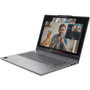 Lenovo IdeaPad 5 14Q8X9 2-in-1 Convertible (2025) Laptop - Snapdragon - X1P-42-100 / 14inch WUXGA / 512GB SSD / 16GB RAM / Shared Qualcomm Adreno GPU Graphics / Windows 11 Home / English & Arabic Keyboard / Luna Grey / Middle East Version - [83GH001QAX]