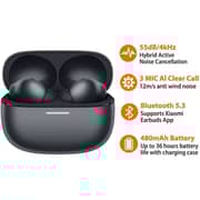 Xiaomi Redmi Buds 6 Pro True Wireless Earbuds - Space Black