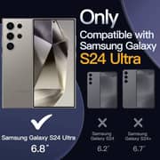 S&S Case Clear Samsung Galaxy S24 Ultra