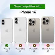 S&S Privacy Screen Protector Black iPhone 16