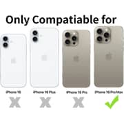 S&S Privacy Screen Protector Black iPhone 16 Pro Max