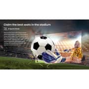 تلفاز هيسينس بمقاس شاشة 55 بوصة، دقة 4K ألترا HD، نموذج 2025 - 55A6N