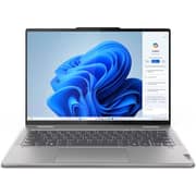 Lenovo Yoga 7 14AHP9 2-in-1 Convertible (2023) Laptop - AMD Ryzen 5-8640HS / 14inch WUXGA / 512GB SSD / 8GB RAM / Shared AMD Radeon 760 Graphics / Windows 11 Home / English Keyboard / Arctic Grey / International Version - [83DK000DUS]