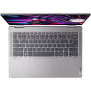 Lenovo Yoga 7 14AHP9 2-in-1 Convertible (2023) Laptop - AMD Ryzen 5-8640HS / 14inch WUXGA / 512GB SSD / 8GB RAM / Shared AMD Radeon 760 Graphics / Windows 11 Home / English Keyboard / Arctic Grey / International Version - [83DK000DUS]