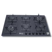 Purity Built-in Gas Hob 6 Eyes Heavy Duty Grids, 90 cm - HPT916G