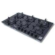 Purity Built-in Gas Hob 6 Eyes Heavy Duty Grids, 90 cm - HPT916G