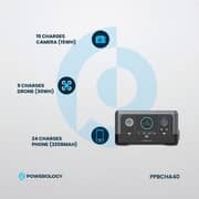 Powerology Power Generator 76800mAh Black PPBCHA40