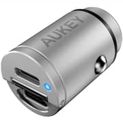 Aukey Car Charger Silver