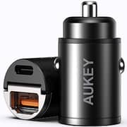 Aukey Car Charger Silver