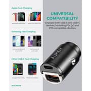 Aukey Car Charger Silver