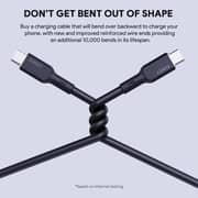 Aukey USB-C to USB-C Cable 1m White