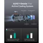Aukey Magnetic Wireless Charger Gray