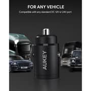 Aukey Car Charger Silver