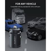 Aukey Car Charger Silver