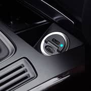 Aukey Car Charger Silver
