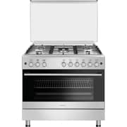 Tornado 90x60cm Free-Standing Gas Cooker with 5 Burners, Convection Fan, and Cast Iron Pan Support – 9T10HUS2X11SA