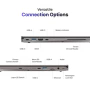 Onsor MOUJ 14 2-in-1 Convertible (2025) Laptop - 13th Gen / Intel Core i3-1315U / 14inch FHD / 128GB SSD / 8GB RAM / Shared Intel UHD Graphics / Windows 11 Home / English & Arabic Keyboard / Sand / Middle East Version - [MOUJ14i3SND] With Smart Pen