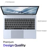 Onsor TURS 14 (2025) Laptop - 13th Gen / Intel Core i7-1360P / 14inch QHD / 512GB SSD / 16GB RAM / Shared Intel Iris Xe Graphics / Windows 11 Home / English & Arabic Keyboard / Silver / Middle East Version - [TURS14i7SL]