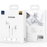 Wiwu EB310W Wired In Ear Earphones White