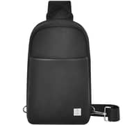 Wiwu Hali Sling Chest Bag Black - HSCBBLK