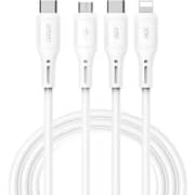 Wiwu 3-in-1 Cable 1m White