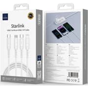 Wiwu 3-in-1 Cable 1m White