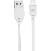 Wiwu Pioneer USB To Micro Charging Cable 1m White - WIC001AMW