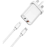 Wiwu PD Fast Charger White - WIU002UKCLW