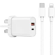 Wiwu PD Fast Charger White - WIU002UKCLW