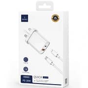 Wiwu PD Fast Charger White - WIU002UKCLW