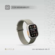 Levelo Apple Watch Strap Titanium