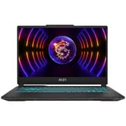 MSI Cyborg 15 Gaming (2025) Laptop - 13th Gen / Intel Core i7-13620H / 15.6inch FHD / 1TB SSD / 16GB RAM / 6GB NVIDIA GeForce RTX 3050 Graphics / Windows 11 / English & Arabic Keyboard / Translucent Black / Middle East Version - [A13UDX]