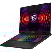 MSI Sword 16 HX Gaming (2025) Laptop - 14th Gen / Intel Core i9-14900HX / 16inch FHD+ / 1TB SSD / 16GB RAM / 6GB NVIDIA GeForce RTX 4050 Graphics / Windows 11 / English & Arabic Keyboard / Cosmos Gray Black / Middle East Version - [B14VEKG]