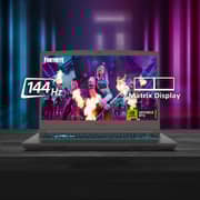 MSI Thin 15 Gaming (2025) Laptop - 13th Gen / Intel Core i5-13420H / 15.6inch FHD / 512GB SSD / 8GB RAM / 4GB NVIDIA GeForce RTX 2050 Graphics / Windows 11 / English & Arabic Keyboard / Gray / Middle East Version - [B13UCX]