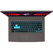 MSI Thin 15 Gaming (2025) Laptop - 13th Gen / Intel Core i5-13420H / 15.6inch FHD / 512GB SSD / 8GB RAM / 4GB NVIDIA GeForce RTX 2050 Graphics / Windows 11 / English & Arabic Keyboard / Gray / Middle East Version - [B13UCX]