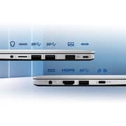 MSI Modern 14 (2025) Laptop - 13th Gen / Intel Core i5-1335U / 14inch UHD / 512GB SSD / 8GB RAM / Shared Intel Iris Xe Graphics / Windows 11 Home / English & Arabic Keyboard / Urban Silver / Middle East Version - [F13MG-05]