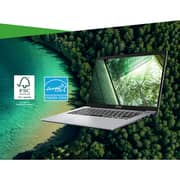 MSI Modern 14 (2025) Laptop - 13th Gen / Intel Core i5-1335U / 14inch UHD / 512GB SSD / 8GB RAM / Shared Intel Iris Xe Graphics / Windows 11 Home / English & Arabic Keyboard / Urban Silver / Middle East Version - [F13MG-05]