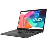 MSI Modern 14 (2025) Laptop - 13th Gen / Intel Core i3-1315U / 14inch FHD / 512GB SSD / 8GB RAM / Shared Intel Iris Xe Graphics / Windows 11 Home / English & Arabic Keyboard / Platinum Gray / Middle East Version - [F13MG-05]