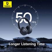 Baseus A00070800821 Bass 35 Max Wireless Over Ear Headphones Twilight Grey