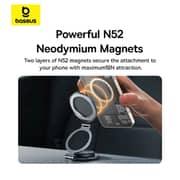 Baseus MagPro Magnetic Car Mount Stick-on Version Black