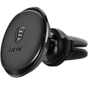 Baseus Magnetic Car Mount Holder with Cable Clip Black