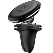 Baseus Magnetic Car Mount Holder with Cable Clip Black
