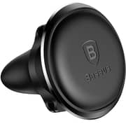Baseus Magnetic Car Mount Holder with Cable Clip Black